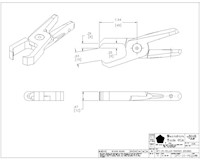 Size 20, 90 Degree Angle End Nipper Blade - GPT-20-PELA49 - 2