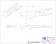 Size 20 Long 0 Degree Inline Nipper Blade with Offset - 2