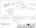 Drawing for Size 30 Deep Angle Relieved Thin Nipper Blade