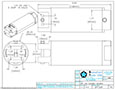 Drawing for Size 30 Robotic Nipper Cylinder with Flat Sides