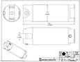 Drawing for  Size 30 Robotic Heavy Duty Nipper Cylinder
